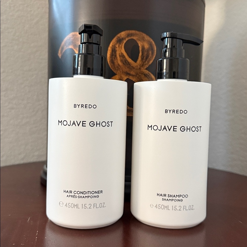 Byredo Mojave Ghost Hair Shampoo and Conditioner 15.2 fl. oz. bundle